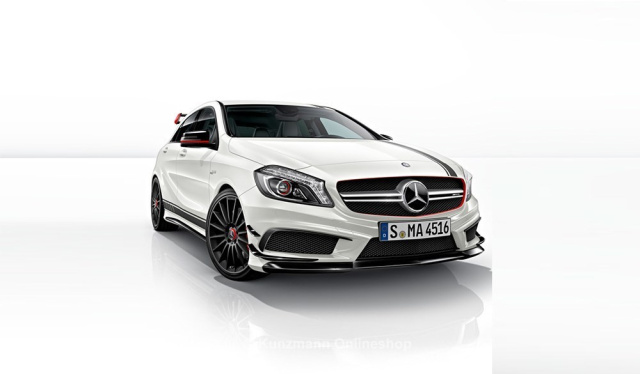 A45 AMG EDITION 1 Spiegel Zierstreifen Foliensatz Mercedes-Benz A