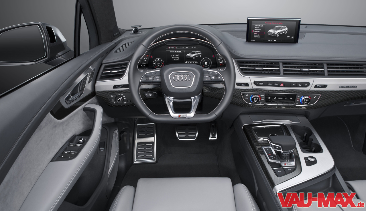 PowerSUV mit und elektrischem Turbolader Der Audi SQ7 kommt mit 435 PS und
