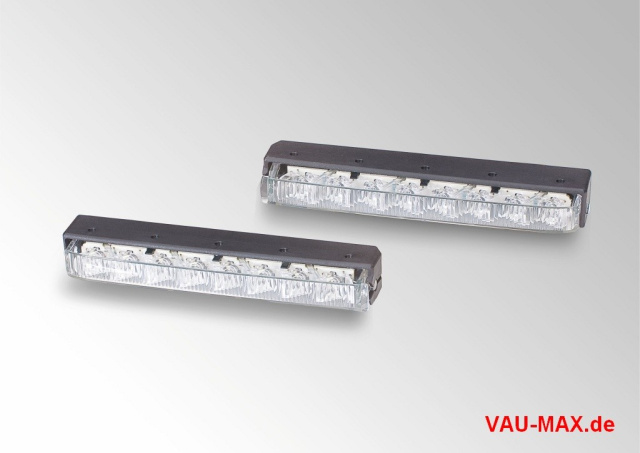 HELLA - LED-Tagfahrleuchtensatz - LEDayLine 15 - 12V - rechteckig