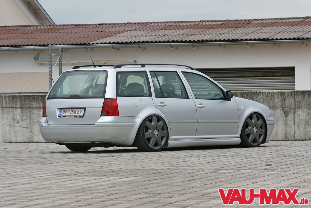 Die JubiVariante Golf 4 Variant TDIUmbau Der rollende Golfplatz im VW Golf 4 Kombi Tuning