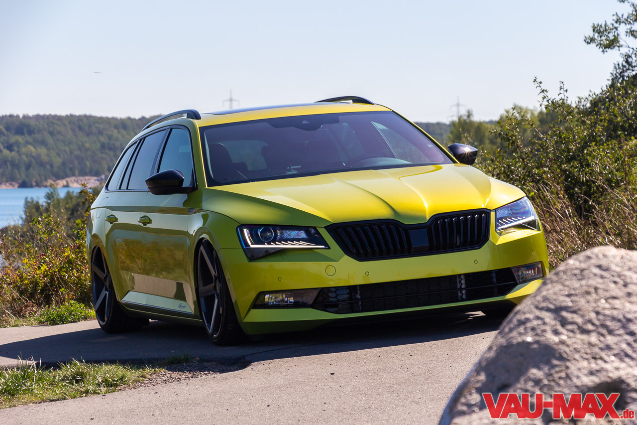 2018er Skoda Superb Tuning mit 489 PS LeistungsUpgrade Skoda Superb RS Der Superbheld Auto