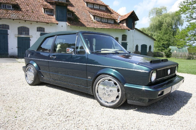 Golf 1 16V Turbo Cabrio: Offener Leckerbissen: 16V-Turbo-Power im  klassischen Golf 1 Cabrio - Tuning - VAU-MAX - Das kostenlose  Performance-Magazin