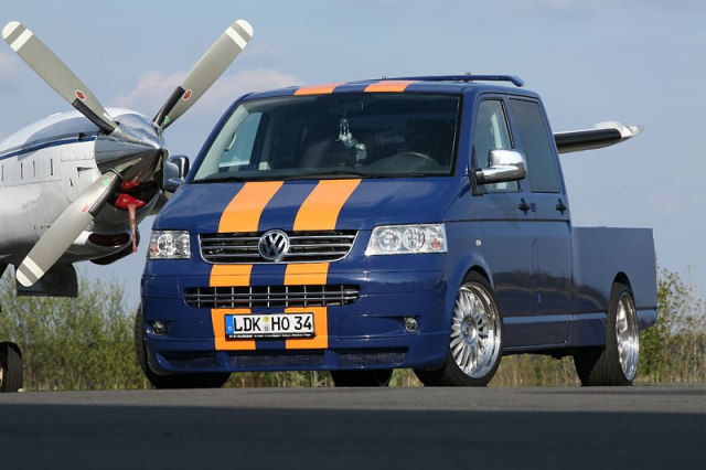 Volkstransporter der Extraklasse: Edles Unikat: VW T5 Doka - Tuning -  VAU-MAX - Das kostenlose Performance-Magazin