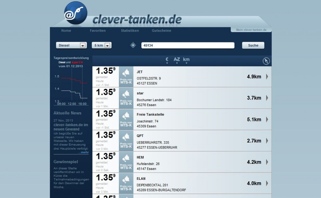 So einfach findet Ihr den günstigsten Spritpreis! Mit der Clever