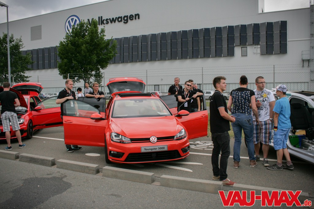 Tuning´s coming home VW Boxenstop Zwickau 2014 Erster Boxenstop vor