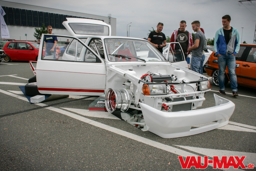 Tuning´s coming home VW Boxenstop Zwickau 2014 Erster Boxenstop vor