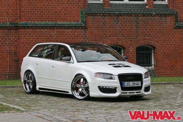 Vom Basis Audi Zum Show Avant Audi A4 B7 Tuning Multimeldia Avant Mit Feinem Innenraum Und Fetter Optik Auto Der Woche Vau Max Das Kostenlose Performance Magazin