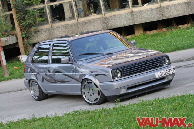 VW Golf 2 Tuning - Mit dem Zweier sieht man besser: 5ive years in