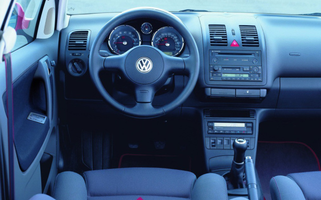 Blog-Eintrag noch zwei bilder vom innenraum zum Auto VW Polo 6n