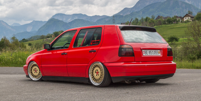 Vw Golf 3 Gti Feurig Und Flach Der Pikante Von Brigante