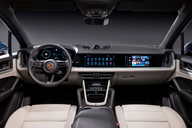 Porsche überarbeitet Cayenne: mehr Leistung und vorhersagende Klimaanlage
