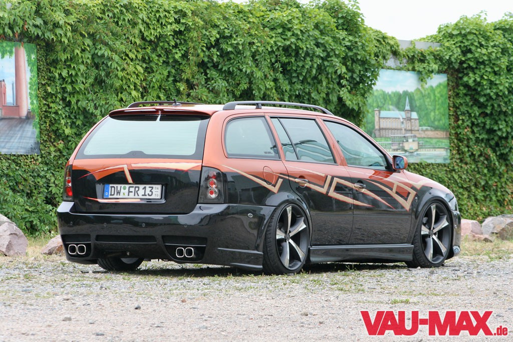 Freitag der 13. Skoda Octavia Kombi als heißes TuningObjekt Tolles