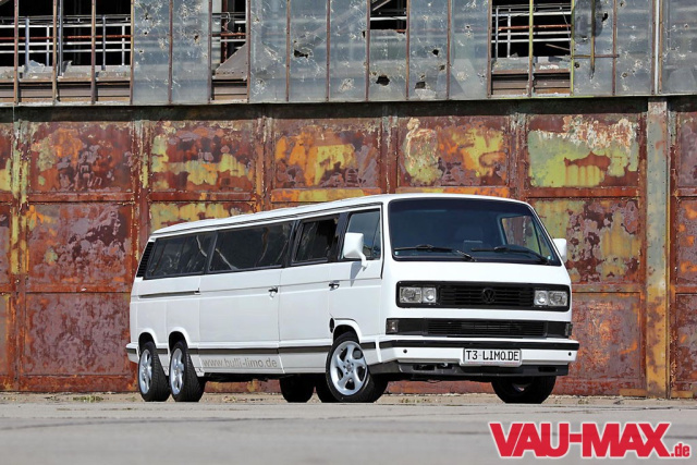 Der längste VW T3 Bus der Welt: VW Bulli als Umbau zur Strech-Limo