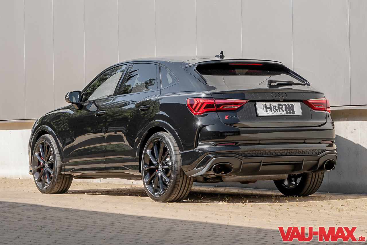 Schwarz, schräg, schnell Audi RS Q3 mit H&R Sportfedern (2020) News